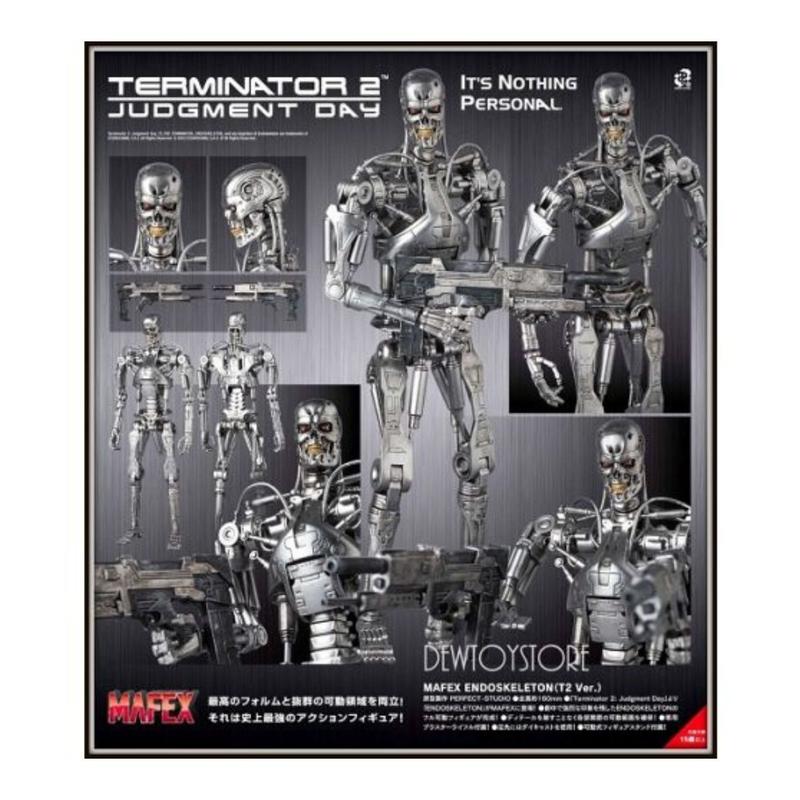 Boneco Mafex No.206 ENDOSKELETON (T2 Ver.) - Action Figures